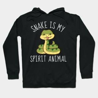 Snake Is My Spirit Animal Cute Hoodie